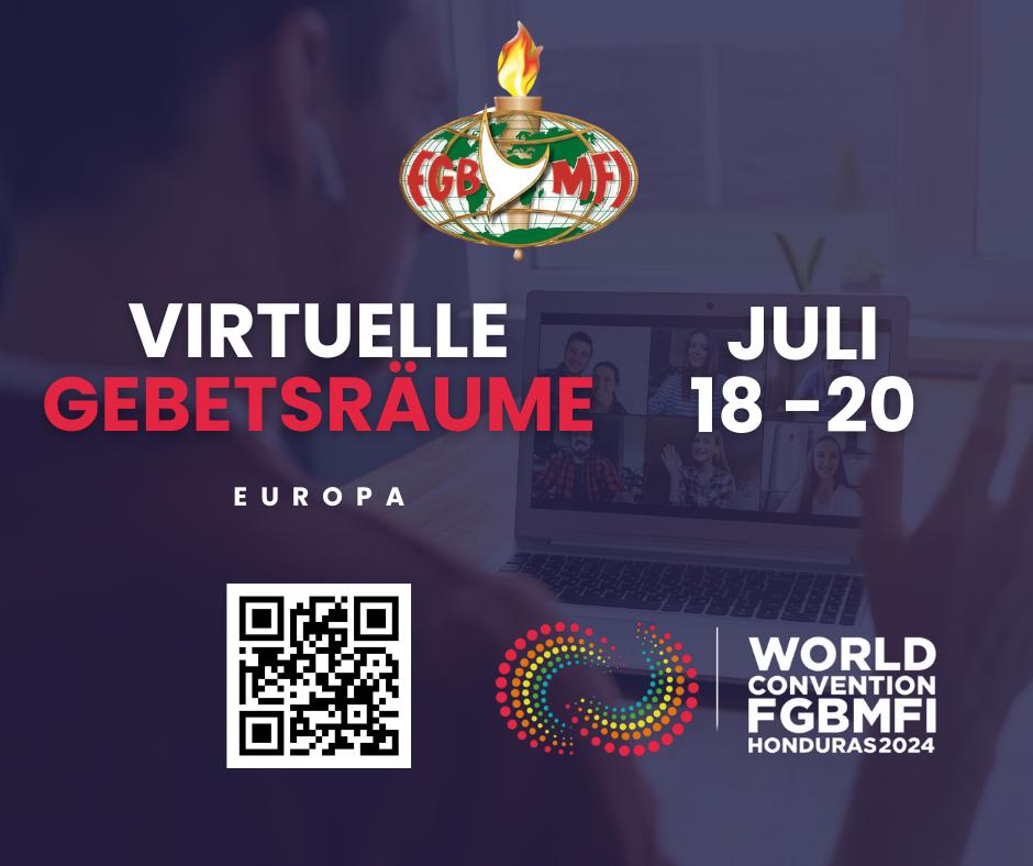 Werbebild von virtuellen Gebetsräumen